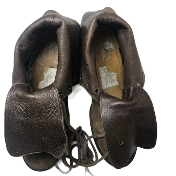 Puma Olive Green Suede Bootie Size 37 - Picture 6 of 12